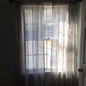 Pottery barn curtains/drapes. 2panels